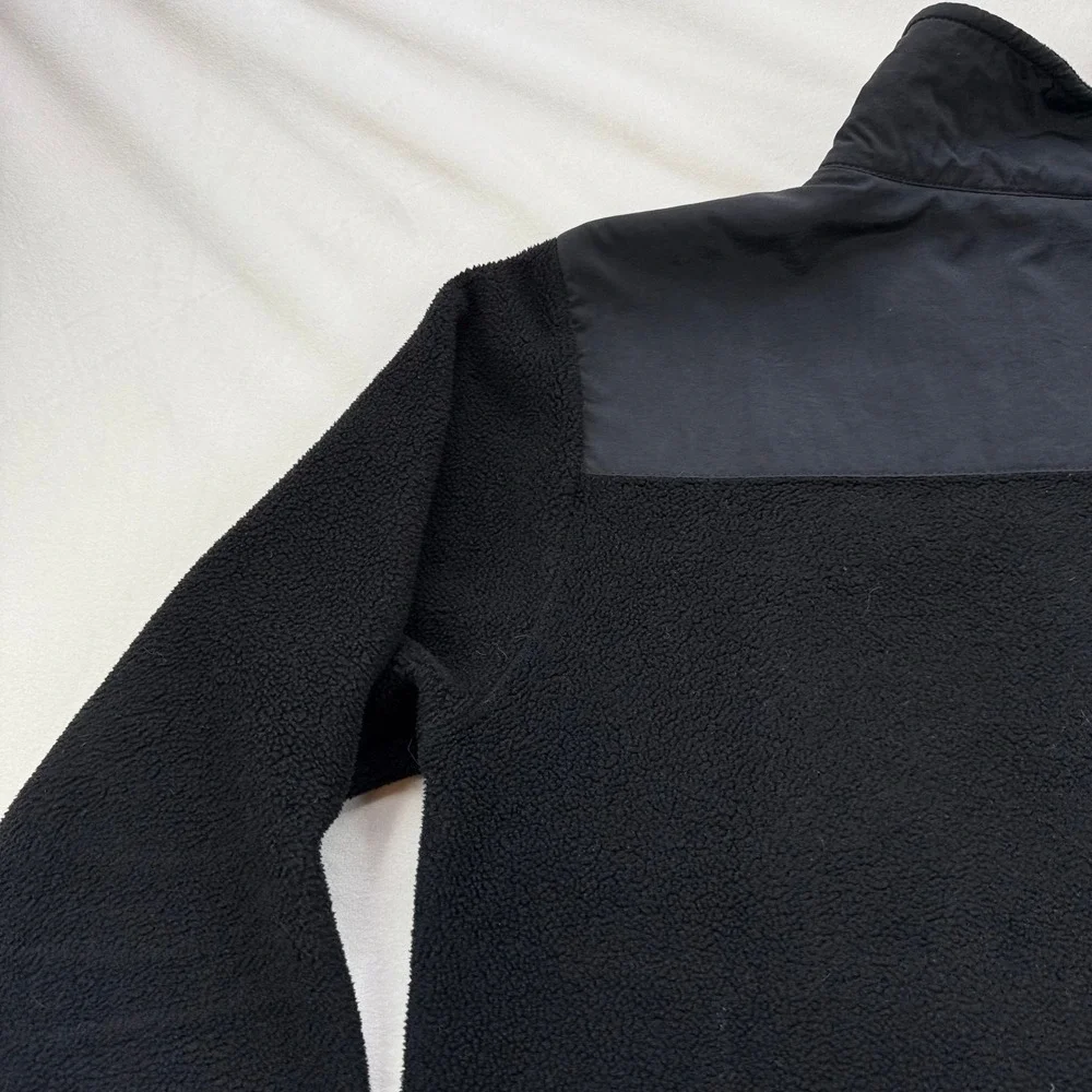 The North Face Boys Denali Fleece Jacket Black Full Zip XL 18/20